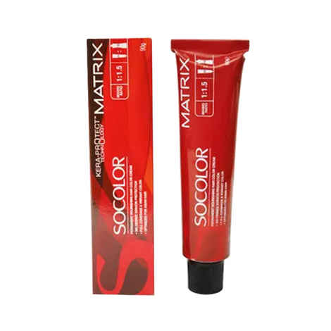 Buy Matrix Socolor 6.68 Dark Red Mocha Blonde (90 ml) (Pack Of 2) - Purplle