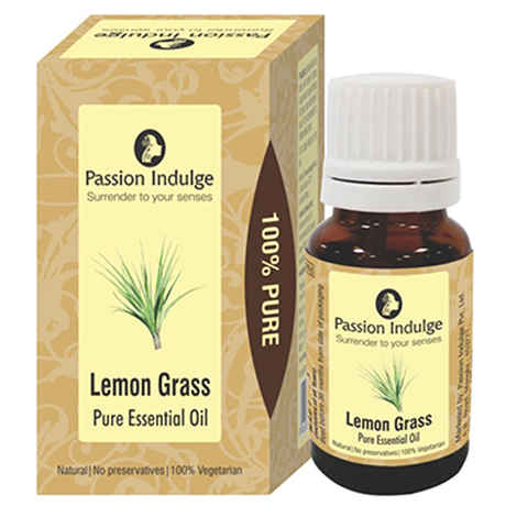 Buy Passion Indulge Lemongrass Essential Oil (10 ml) - Purplle