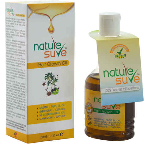 Buy Nature Sure Hair Growth Oil (110 ml) - Purplle