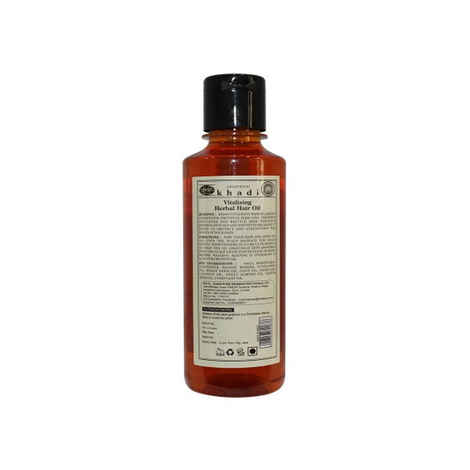 Buy Khadi Pure Herbal Vitalising Hair Oil (210 ml) - Purplle