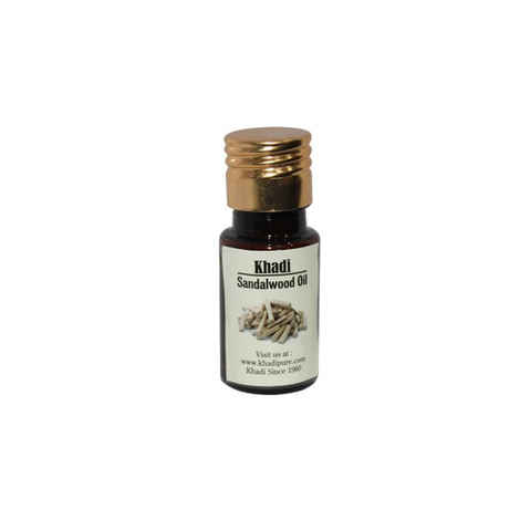 Khadi Pure Herbal Sandalwood Essential Oil (15 ml)