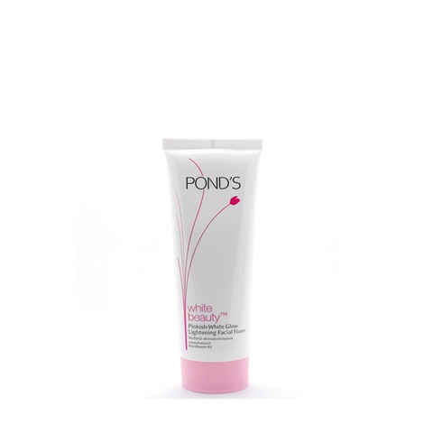 Buy Ponds White Beauty Pinkish-White Glow Facial Foam (100 g) - Purplle