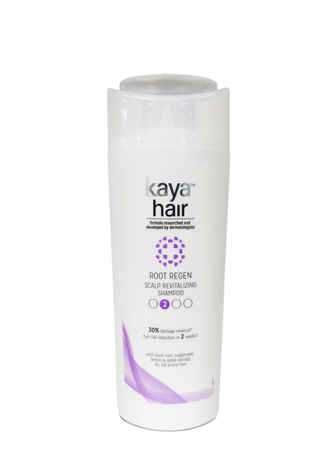 Buy Kaya Scalp Revitalizing Shampoo Reduces Hair fall Contains basil sugarcane lemon apple extracts 225ml - Purplle