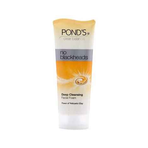 Buy Ponds Clear Balance No Blackheads Deep Cleansing Facial Foam (50 g) - Purplle