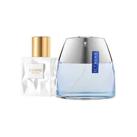 Buy Iceberg White For Woman EDT (50 ml) + Iceberg Effusion For Man EDT (75 ml) - Purplle