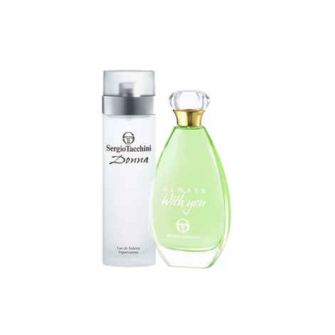 Buy Sergio Tacchini Donna For Woman EDT (75 ml) + Sergio Tacchini Always With You For Woman EDT (100 ml) - Purplle