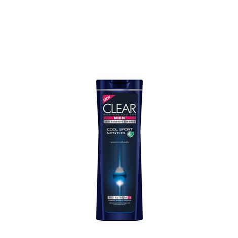 Buy Clear Men Cool Sport Menthol Anti Dandruff Shampoo (375 ml) - Purplle