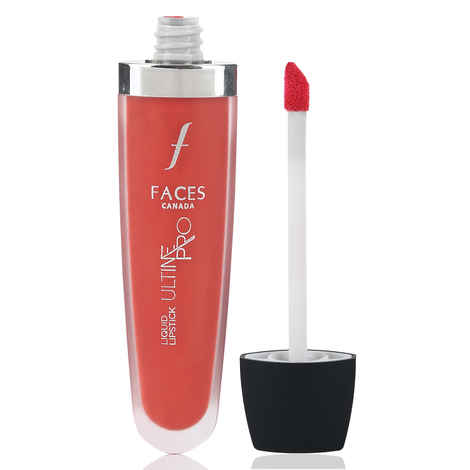 Faces Canada Ultime Pro Liquid Lipstick Matte Tangy Orange 02 (6 ml)