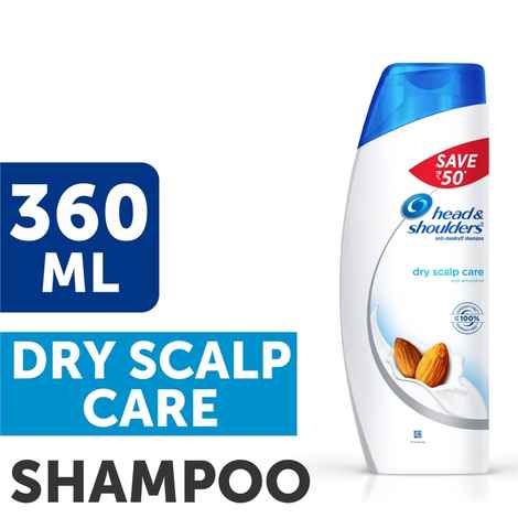 Buy Head & Shoulders Shampoo Dry Scalp Care (360 ml) - Purplle