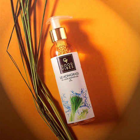 Good Vibes Relaxing Shower Gel (Body Wash) - Lemongrass (200 ml)