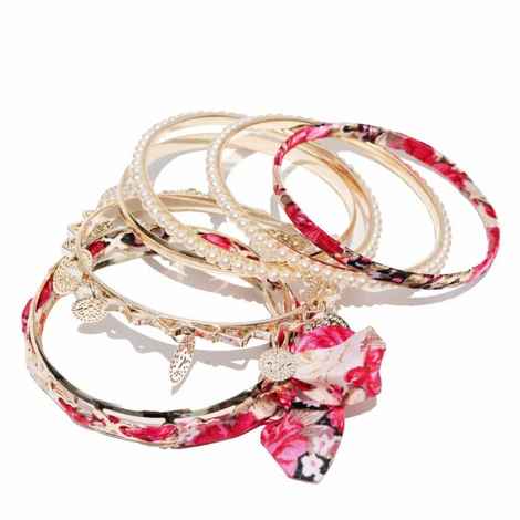 Buy Joker & Witch Romantic Bangle Set - Purplle