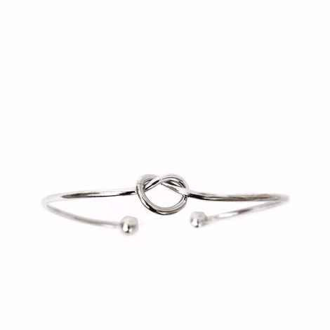 Buy Joker & Witch Silver Knot Bracelet - Purplle