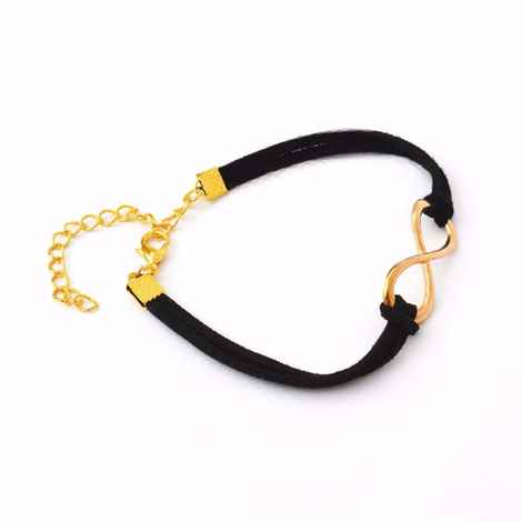 Buy Joker & Witch Black Infinity Bracelet - Purplle