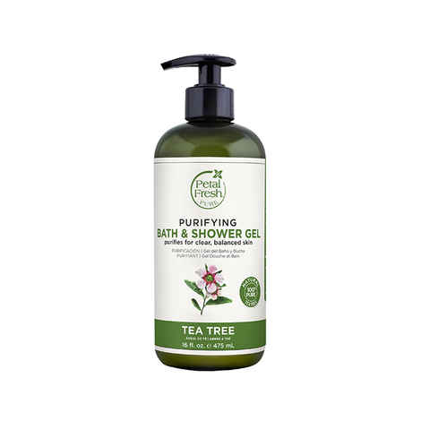 Petal Fresh Pure Tea Tree Bath & Shower Gel (475 ml)