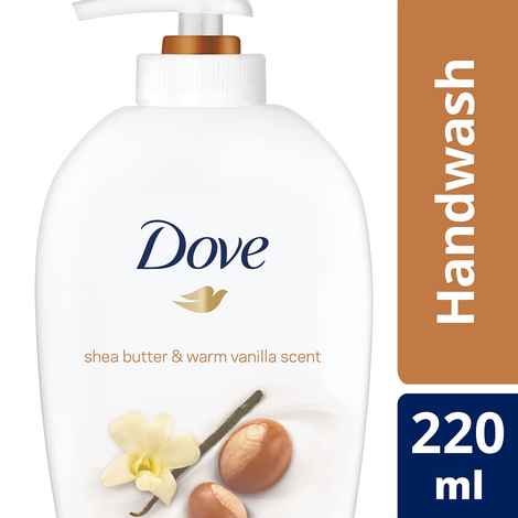 Buy Dove Shea Butter & Warm Vanilla Handwash (220 ml) - Purplle