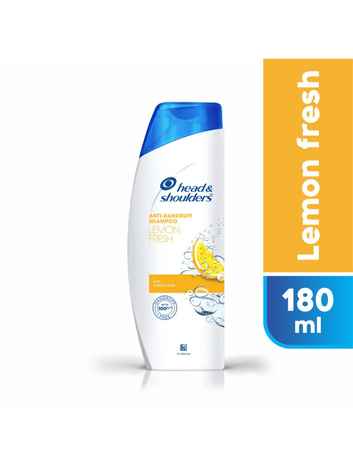 Buy Head & Shoulders Lemon Fresh Shampoo (180 ml) - Purplle