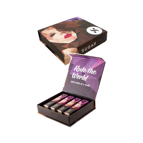 Buy SUGAR Cosmetics It's A-Pout Time ""Naughty Nudes""A Vivid Lipstick Gift Box - Purplle