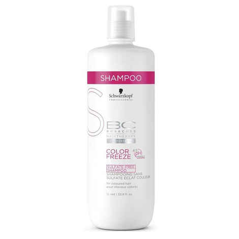 Buy Schwarzkopf Bonacure Color Freeze Sulfate Free Shampoo (1000 ml) - Purplle