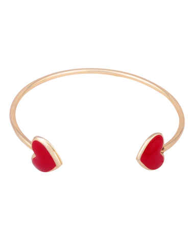 Buy Crunchy Fashion Feeling Love Red Blush Bracelet - Purplle
