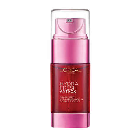 Buy L'Oreal Paris Hydra Fresh Anti-Ox Grape Seed Hydrating Mask-In Double Essence (50 ml) - Purplle