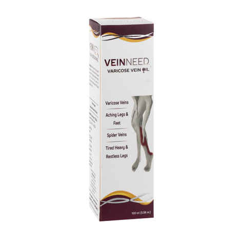 Buy Healthvit Veinneed Varicose Vein Oil (100 ml) - Purplle