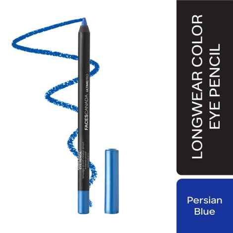 Buy Faces Canada Long Wear Eye Pencil - Persian Blue (1.2 g) - Purplle