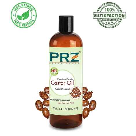 Buy PRZ Castor Cold Pressed Carrier Oil (100 ml) - Purplle