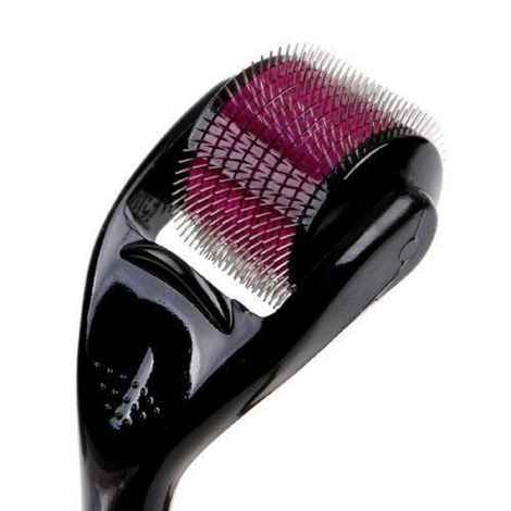 Buy Elmask MNS 540 Titanium Micro Needles Derma Roller for Body Skin Treatment (2.0mm) - Purplle