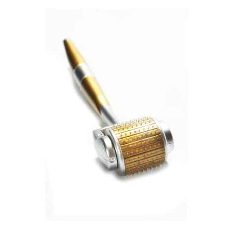Buy Elmask ZGTS Golden 192 Titanium Micro Needles Professional Derma Roller (1.5mm) - Purplle