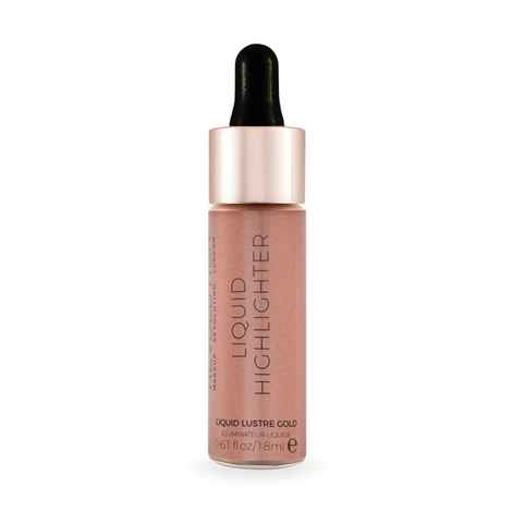 Buy Makeup Revolution Liquid Highlighter Liquid Lustre Gold (18 ml) - Purplle