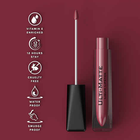 Bella Voste Ulti-Matte Liquid Lipstick Cinnamon (04) (3.7 ml)