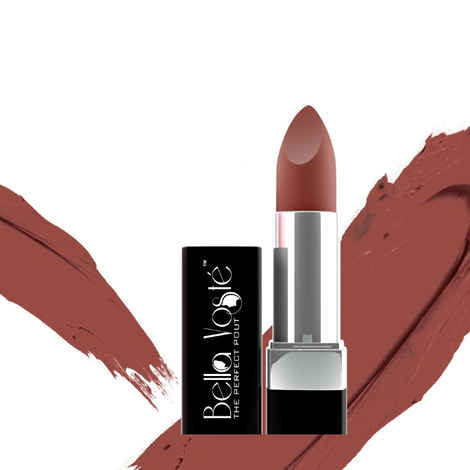 Bella Voste Ulti-Matte Nude Lipstick (With Argan Oil) Rich Pout (06) (4.2 g)