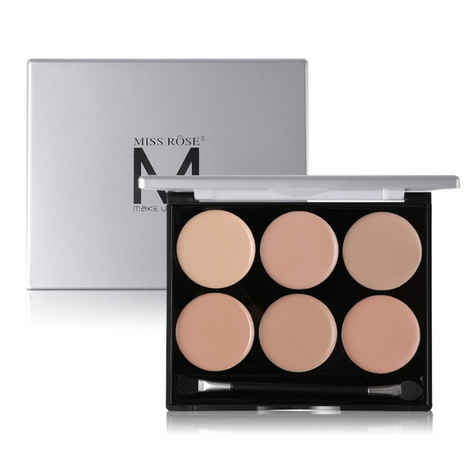 Buy Miss Rose 6 Color Concealer Base Kit 7601-036N2 - Purplle