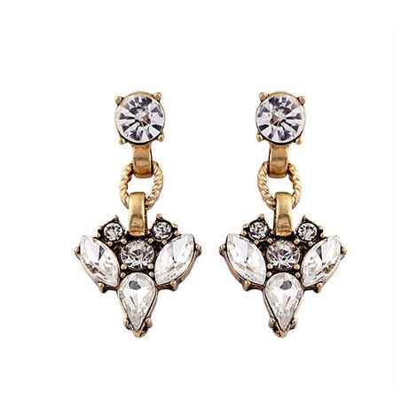 Buy Femnmas Crystal Dangling Fashion Earring - Purplle