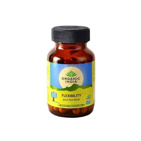 Organic India Flexibility 60 Capsules Bottle