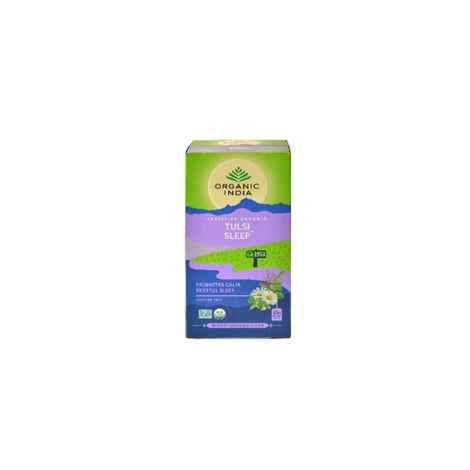 Buy Organic India Tulsi Sleep Tea 25 Tea Bags - Purplle