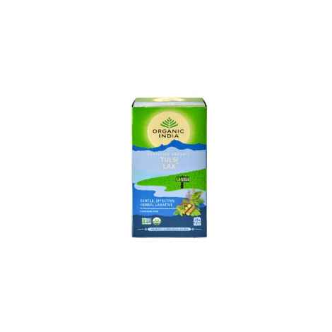 Buy Organic India Tulsi Lax Tea 25 Tea Bags - Purplle
