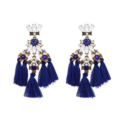 Buy Ferosh Electric Blue Chandeliers - Purplle