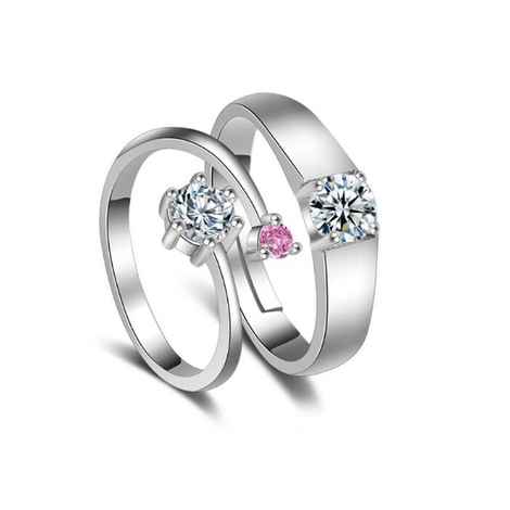 Ferosh Elegant Couple Rings