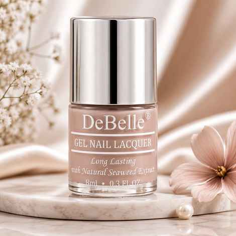 Buy DeBelle Gel Nail Lacquer Creme Vintage Frost - Pastel Purple, (8 ml) - Purplle
