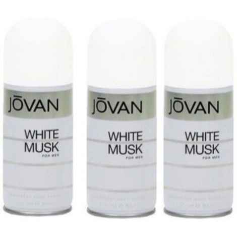 Jovan White Musk Men Deo Combo Set Of 3 -(150 ml) Each