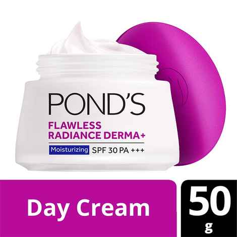Pond’s Flawless Radiance Derma+ SPF 30 PA+++ Moisturizing Day Cream (50 g)
