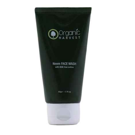 Organic Harvest Face Wash - Neem (BSE free active) (50 gm)