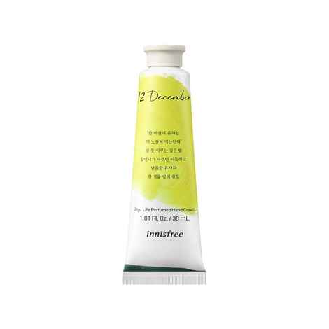 Buy Innisfree Jeju Life Perfumed Hand Cream - Yuja Tea (30 ml) - Purplle