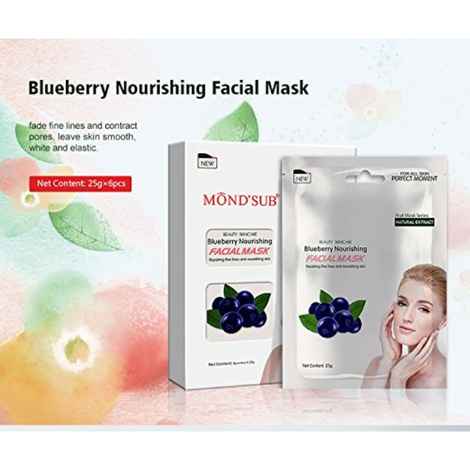 Buy MondSub Fruit Mask Series Pack Of 6 - Purplle