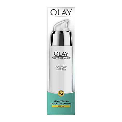 Olay White Radiance Advanced Fairness  Brightening Intensive  Lotion SPF 24 75ml