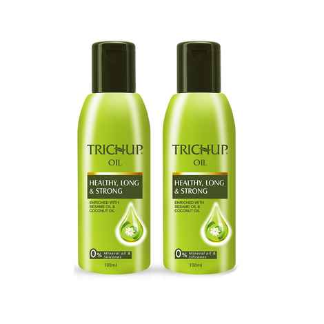 Buy Trichup Healthy Long & Strong Hair Oil (100 ml) (Pack of 2) - Purplle