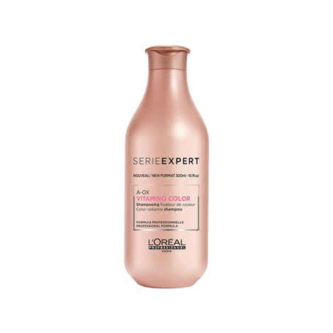 L'Oreal Professionnel Serie Expert Vitamino Shampoo | Protects hair colour from fading & adds shine | With Antioxidant properties (300ml)