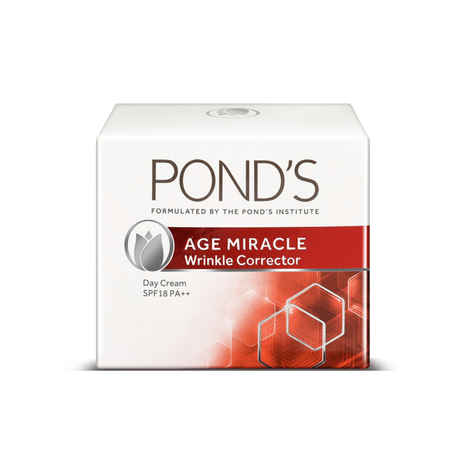 Buy POND'S Age Miracle Wrinkle Corrector SPF 18 PA++ Day Cream(35 g) - Purplle