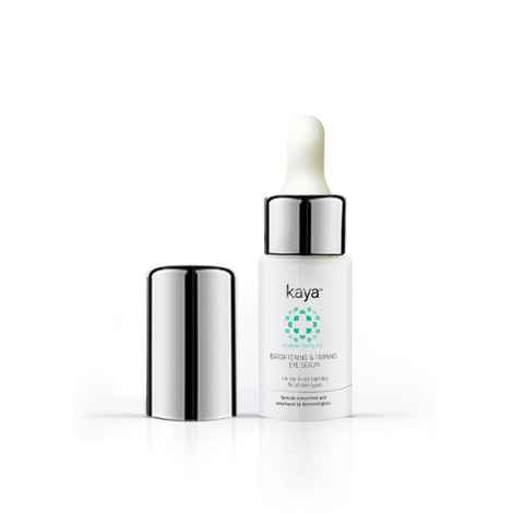 Kaya Clinic Brightening & Firming Eye Serum, Hyaluronic Acid, Rice Peptides to Reduce Dark Circles, Puffiness. Get tighter, brighter under eye skin 10 Ml